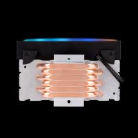 GAMDIAS BOREAS M1-610, LED Lights, 120mm,6 Bakır Boru AM5-1700P CPU Kule Tipi Hava Soğutma Fan